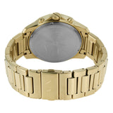 Armani Exchange Banks Chronograph Black Dial Gold Steel Strap Watch For Men - AX1721 Buy Now By Armani Exchange