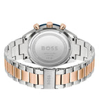 Hugo Boss Santiago Blue Dial Two Tone Steel Strap Watch for Men - 1513937 Buy Now By Hugo Boss