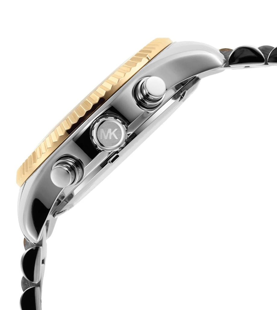 Michael Kors Lexington Chronograph Blue Dial Two Tone Steel Strap Watch For Women - MK7218 Buy Now By Michael Kors