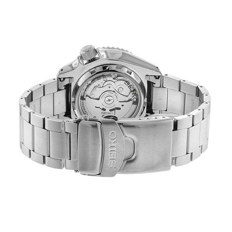 Seiko 5 Sports Automatic Analog Green Dial Silver Steel Strap Watch For Men - SRPD63K1 Buy Now By Seiko