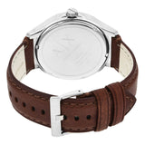 Armani Exchange Hampton Chronograph Blue Dial Brown Leather Strap Watch For Men - AX2133 Buy Now By Armani Exchange