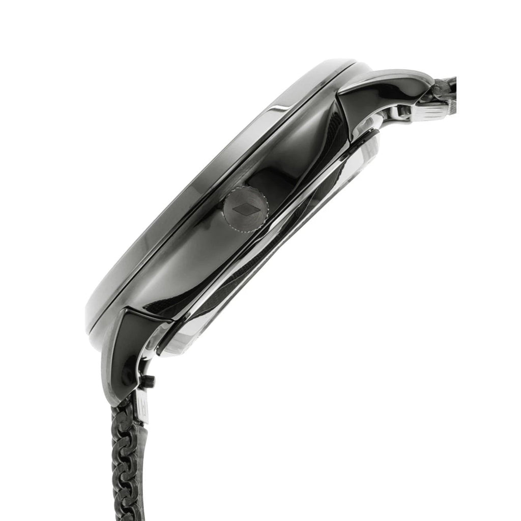 Fossil Neutra Automatic Skeleton Black Dial Grey Mesh Strap Watch for Men - ME3185 Buy Now By Fossil