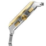 Fossil Everett Chronograph Gold Dial Two Tone Steel Strap Watch for Men - FS5796 Buy Now By Fossil