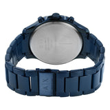 Armani Exchange Hampton Chronograph Blue Dial Blue Steel Strap Watch For Men - AX2430 Buy Now By Armani Exchange