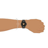 Versace Palazzo Empire Black Dial Black Steel Strap Watch for Men - VERD00518 Buy Now By Versace