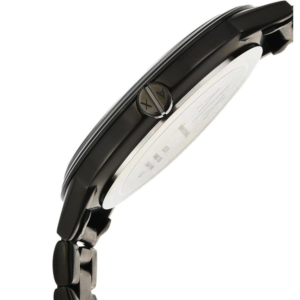 Armani Exchange Cayde Analog Black Dial Black Steel Strap Watch For Men - AX2701 Buy Now By Armani Exchange