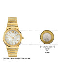 Versace Greca Silver Dial Gold Steel Strap Watch for Men - VEVI00520 Buy Now By Versace