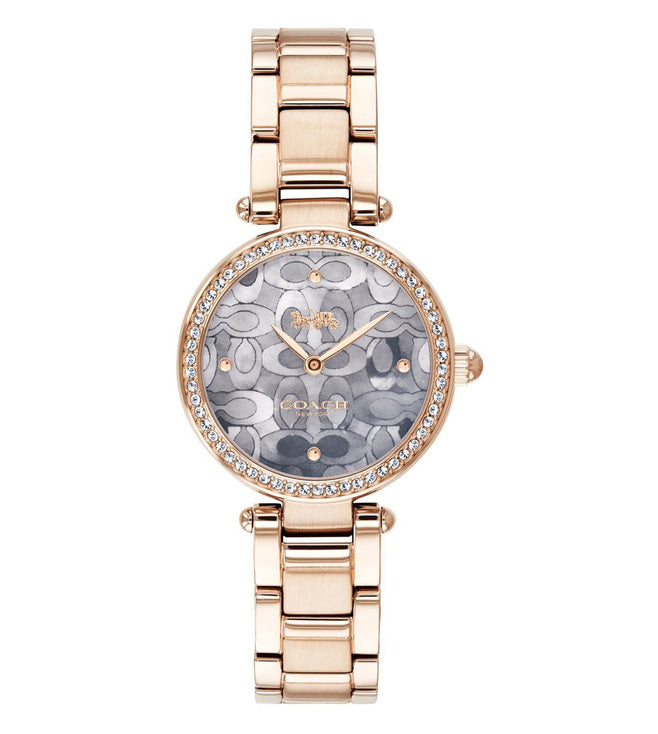Coach Park Crystal Dial Rose Gold Steel Strap Watch for Women - 14503226 Buy Now By Coach