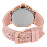Michael Kors Sidney Multifunction White Dial Pink Silicone Strap Watch For Women - MK7222 Buy Now By Michael Kors