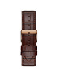 Guess Gadget Brown Dial Brown Leather Strap Watch for Men - GW0570G2 Buy Now By Guess