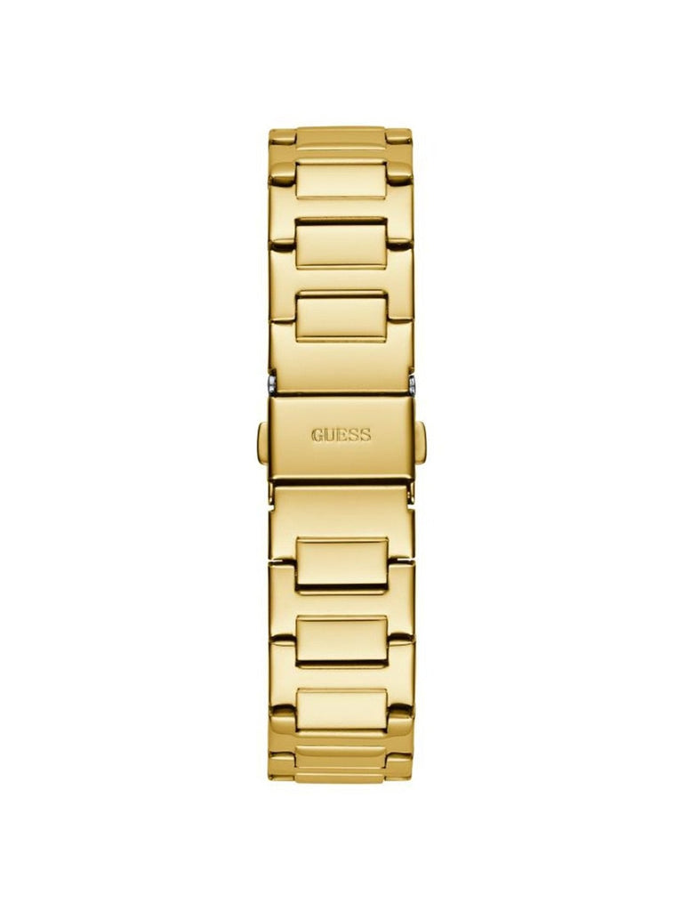 Guess Duchess Quartz Gold Dial Gold Steel Strap Watch For Women - GW0558L2 Buy Now By Guess