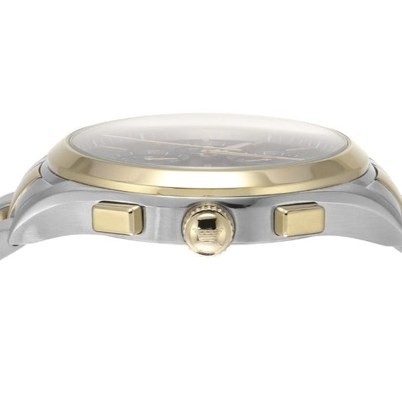 Emporio Armani Paolo Chronograph Grey Dial Two Tone Steel Strap Watch For Men - AR11527 Buy Now By Emporio Armani