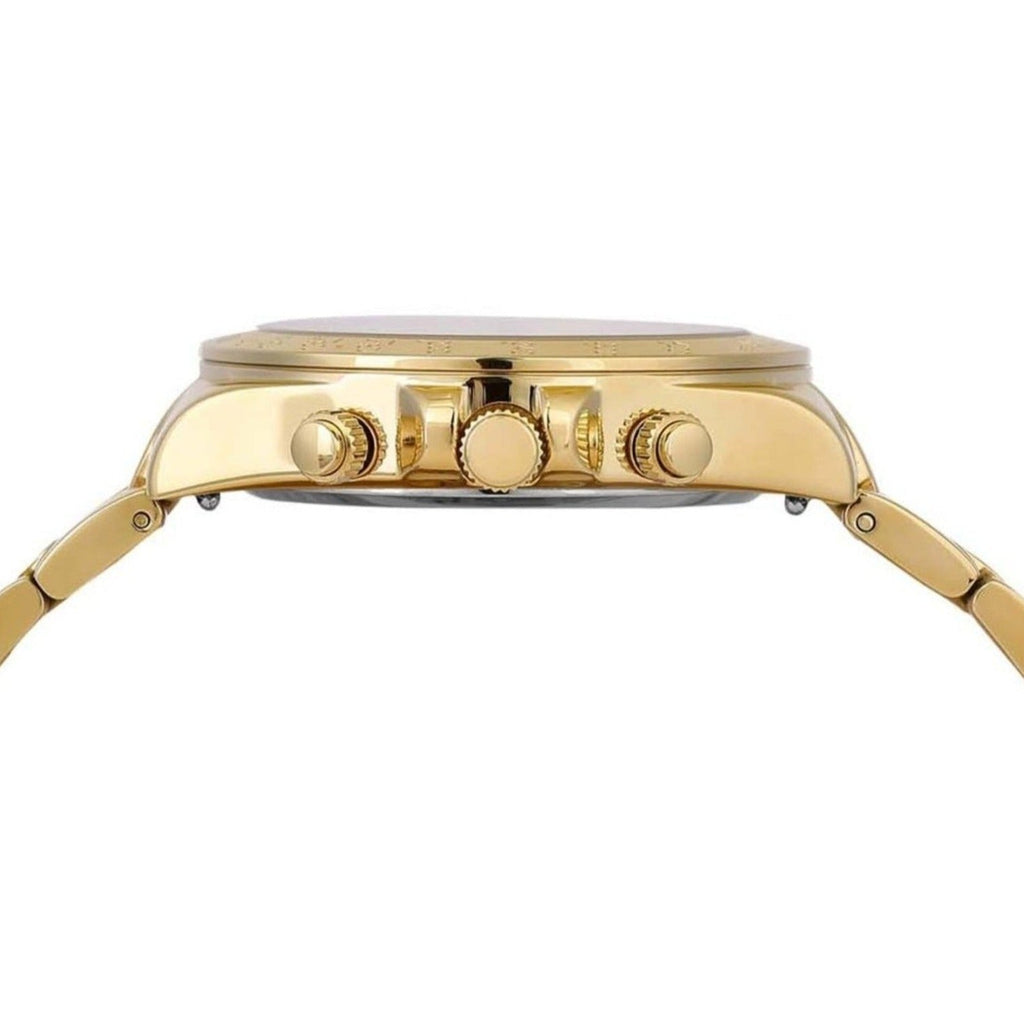 Guess Exclusive Multi Color White Dial Gold Steel Strap Watch for Women - GW0457L1 Buy Now By Guess