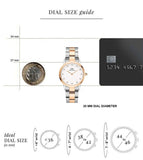 Daniel Wellington Iconic Link White Dial Two Tone Steel Strap Watch For Women - DW00100359 Buy Now By Daniel Wellington