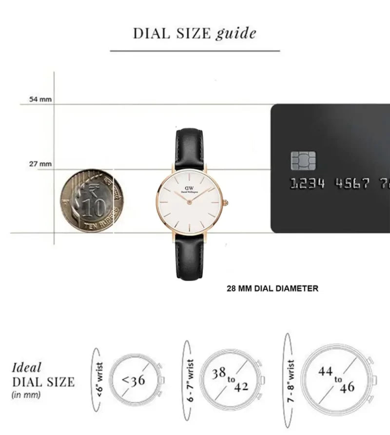 Daniel Wellington Classic Petite Sheffield White Dial Black Leather Strap Watch For Women - DW00100230 Buy Now By Daniel Wellington