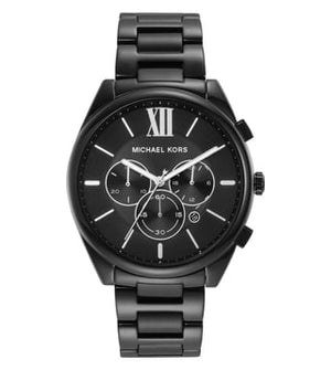 Michael Kors Langford Chronograph Black Dial Black Steel Strap Watch For Men - MK8993 Buy Now By Michael Kors