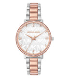 Michael Kors Pyper Quartz White Dial Two Tone Steel Strap Watch For Women - MK4667 Buy Now By Michael Kors