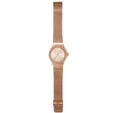 Michael Kors Lennox Three Hand Rose Gold Dial Rose Gold Mesh Strap Watch For Women - MK7336 Buy Now By Michael Kors