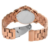 Michael Kors Lennox Three-Hand Silver Dial Rose Gold Steel Strap Watch For Women - MK7362 Buy Now By Michael Kors