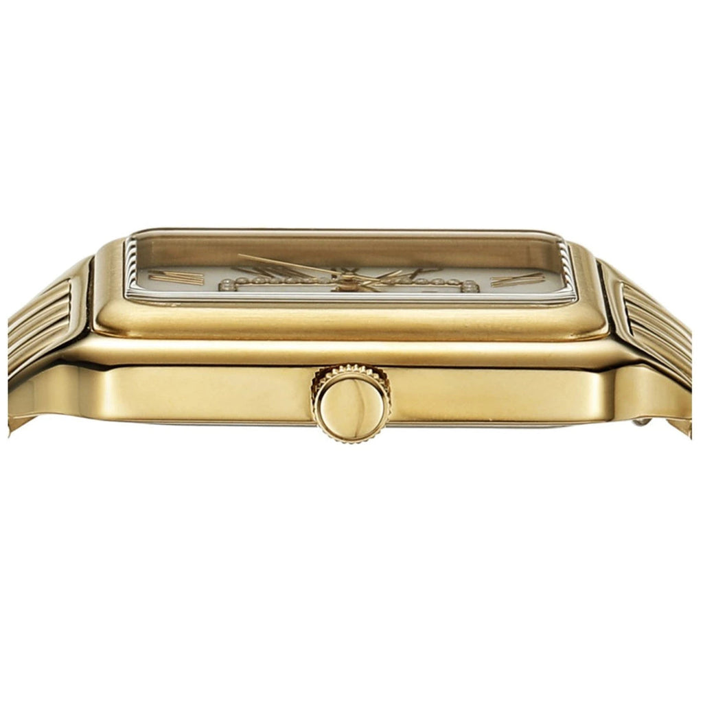 Fossil Raquel Three Hand Mother of Pearl Dial Gold Steel Strap Watch For Women - ES5304 Buy Now By Fossil