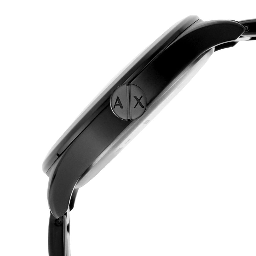 Armani Exchange Nico Analog Black Dial Black Steel Strap Watch For Men - AX7102 Buy Now By Armani Exchange
