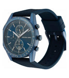 Michael Kors Accelerator Chronograph Blue Dial Blue Nylon Strap Watch for Men - MK9142 Buy Now By Michael Kors