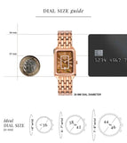 Fossil Raquel Three Hand Date Brown Dial Rose Gold Steel Strap Watch For Women - ES5323 Buy Now By Fossil