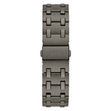 Guess Asset Quartz Red Dial Black Steel Strap Watch For Men - GW0575G5 Buy Now By Guess