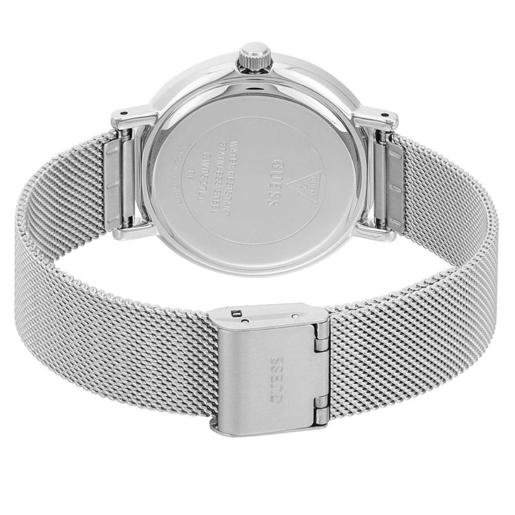 Guess Iconic Quartz Silver Dial Silver Mesh Bracelet Watch For Women - GW0527L1 Buy Now By Guess