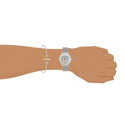 Guess Iconic Quartz Silver Dial Silver Mesh Bracelet Watch For Women - GW0527L1 Buy Now By Guess