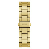 Guess Cubed Analog Gold Dial Gold Steel Strap Watch For Women - GW0606L2 Buy Now By Guess
