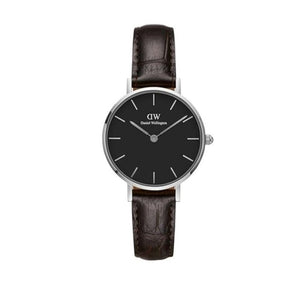 Daniel Wellington Classic Petite York Black Dial Brown Leather Strap Watch For Women - DW00100238 Buy Now By Daniel Wellington