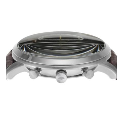 Fossil Neutra Chronograph Black Dial Brown Leather Strap Watch for Men - FS6024 Buy Now By Fossil