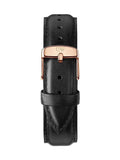 Daniel Wellington Classic Sheffield Black Dial Black Leather Strap Watch For Men - DW00100127 Buy Now By Daniel Wellington