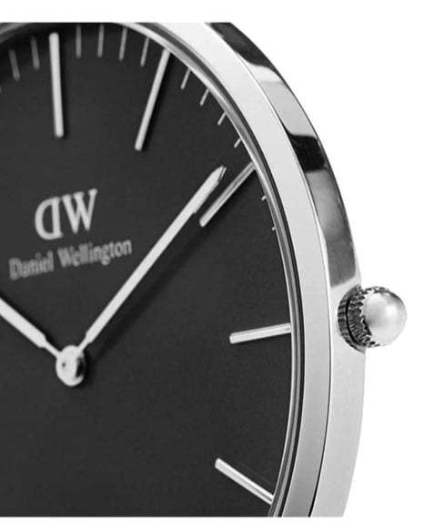 Daniel Wellington Classic Sheffield Black Dial Black Leather Strap Watch For Men - DW00100133 Buy Now By Daniel Wellington