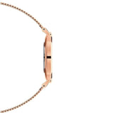 Daniel Wellington Petite Melrose Black Dial Rose Gold Mesh Strap Watch For Women - DW00100303 Buy Now By Daniel Wellington