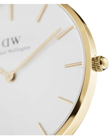 Daniel Wellington Classic Petite Evergold White Dial Gold Mesh Bracelet Watch For Women - DW00100346 Buy Now By Daniel Wellington