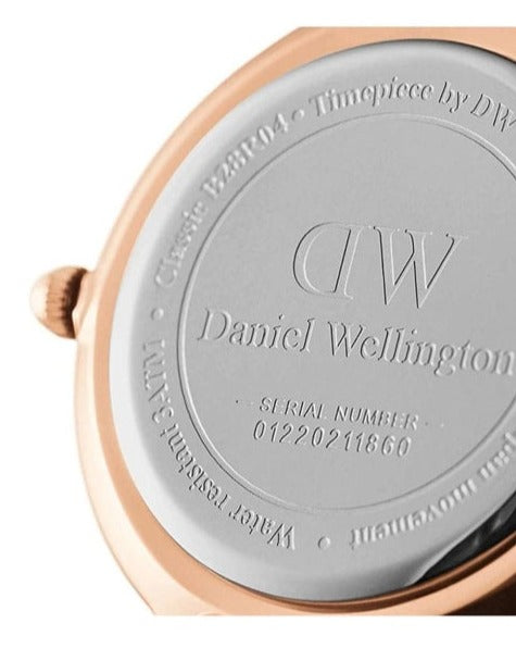 Daniel Wellington Classic Petite St Mawes White Dial Brown Leather Strap Watch For Women - DW00100231 Buy Now By Daniel Wellington