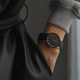 Daniel Wellington Iconic Motion Black Dial Rubber Strap 32mm Watch For Women - DW00100426