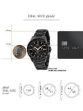 Maserati SFIDA Chronograph Black Dial Black Steel Strap Watch For Men - R8873640011 Buy Now By Maserati
