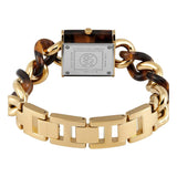 Michael Kors Chain Lock Analog Silver Dial Two Tone Steel Strap Watch for Women - MK4808 Buy Now By Michael Kors