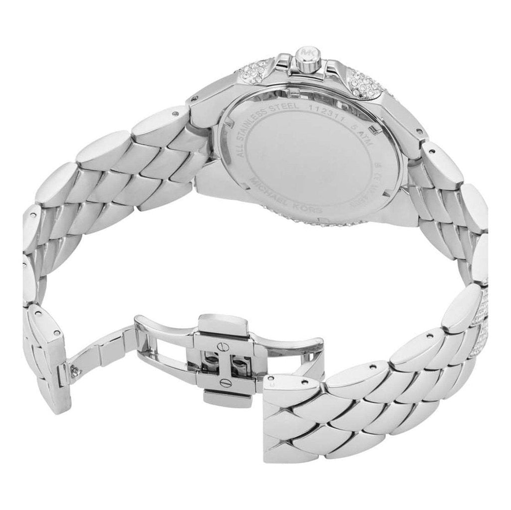 Michael Kors Camille Three-Hand Crystals Silver Dial Silver Steel Strap Watch for Women - MK4803 Buy Now By Michael Kors