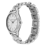 Michael Kors Runway Three-Hand Silver Dial Silver Steel Strap Watch for Women - MK7474 Buy Now By Michael Kors