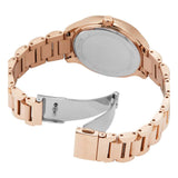 Michael Kors Sage Three-Hand Mother of Pearl White Dial Rose Gold Steel Strap Watch for Women - MK4806 Buy Now By Michael Kors