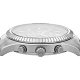 Michael Kors Lexington Chronograph Green Dial Silver Steel Strap Watch for Women - MK9152 Buy Now By Michael Kors