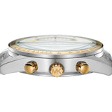 Michael Kors Accelerator Chronograph White Dial Silver Steel Strap Watch For Men - MK9112 Buy Now By Michael Kors