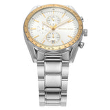 Michael Kors Accelerator Chronograph White Dial Silver Steel Strap Watch For Men - MK9112 Buy Now By Michael Kors