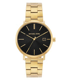 Michael Kors Blake Quartz Black Dial Gold Steel Strap Watch for Men - MK9136 Buy Now By Michael Kors