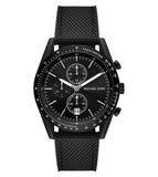 Michael Kors Accelerator Chronograph Black Dial Black Nylon Strap Watch for Men - MK9143 Buy Now By Michael Kors