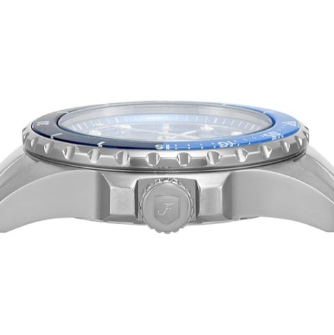 Fossil Blue Dive Three Hand Blue Dial Silver Steel Strap Watch For Women - ES5353 Buy Now By Fossil